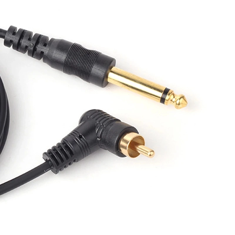 Hot Selling Right Angle Tattoo RCA Cable Line Connector Tattoo Clip Cord for Tattoo Power Supply