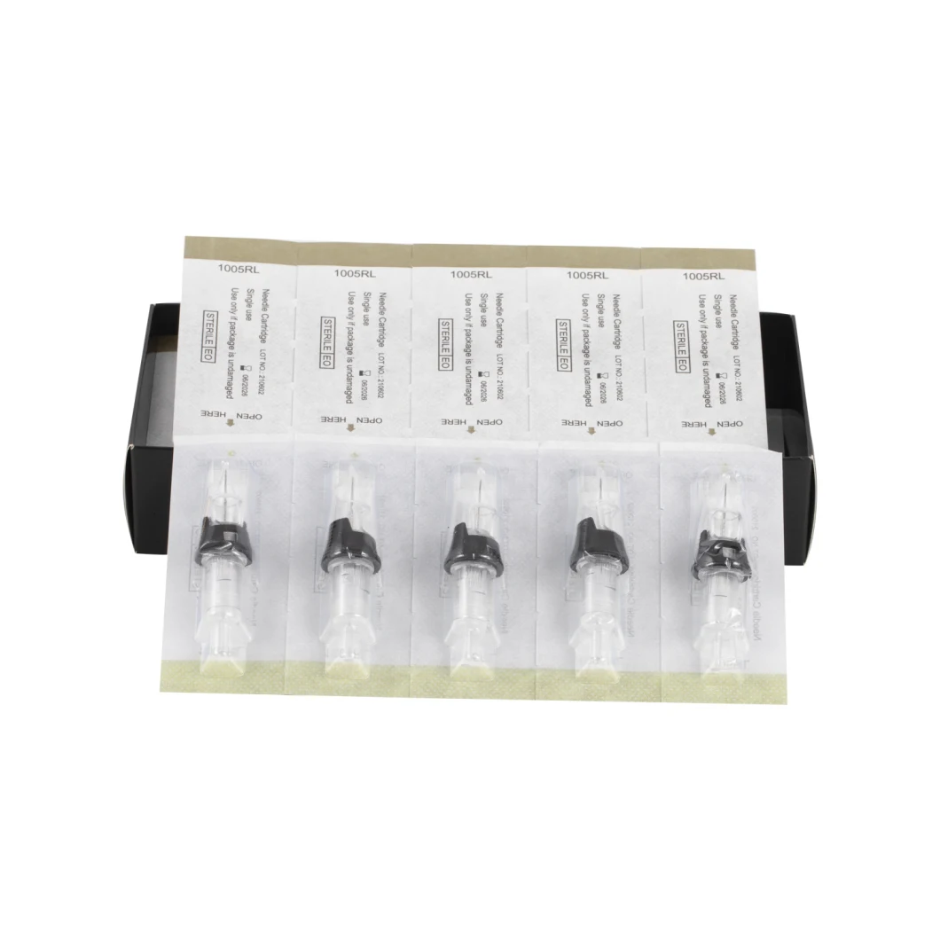 Disposable Tattoo Needle Cartridges with Protector 1207RM