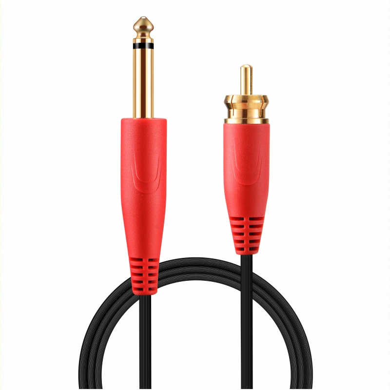 Hot Sale Delicate Straight RCA Cables Tattoo Power Cord