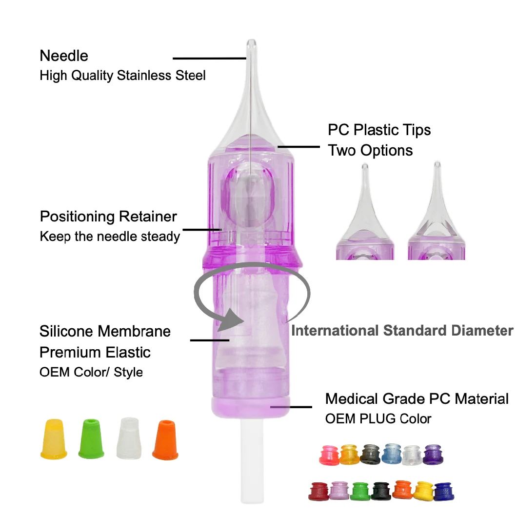 Wholesales Disposable Permanent Makeup SMP Scalp Micro Pigmentation Cartridge Tattoo Needle Cartridges