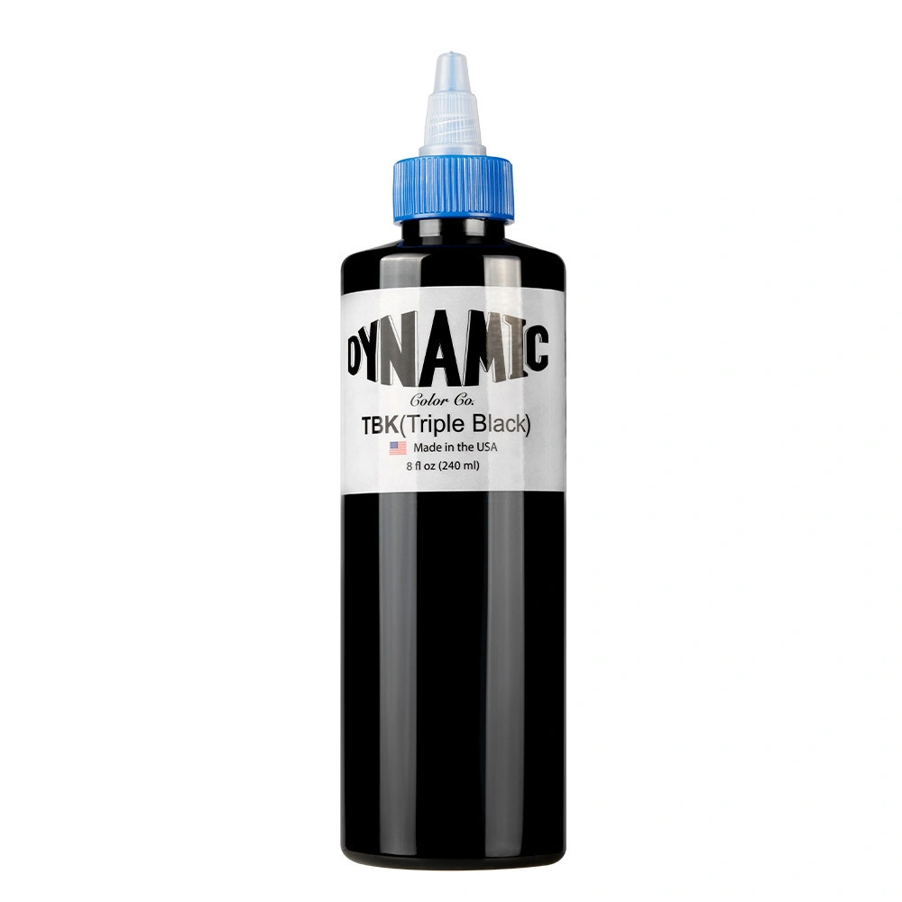 Dynamic Tattoo Ink 8-Oz: Black, Triple Black