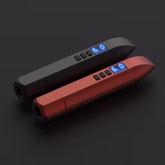 Caneta rotativa Rhein Wireless 2 baterias para máquina de tatuagem