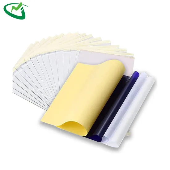 Estêncil de papel de transferência para tatuagem Suprimentos de tatuagem térmica de carbono